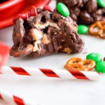 Crockpot Christmas Candy Recipe with Pretzels