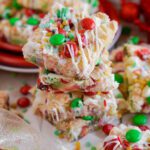 Homemade M&M Cookie Bars Recipe