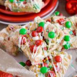 M&M Christmas Cookie Bars Recipe