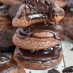 Oreo Stuffed Brownie Cookies Recipe