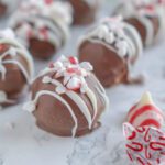 Peanut Butter Balls Recipe with Peppermint