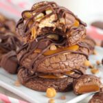 Candy Bar Brownie Mix Cookies