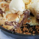 S’mores Chocolate Chip Skillet Cookie Recipe