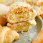 Lemon Cheesecake Croissants