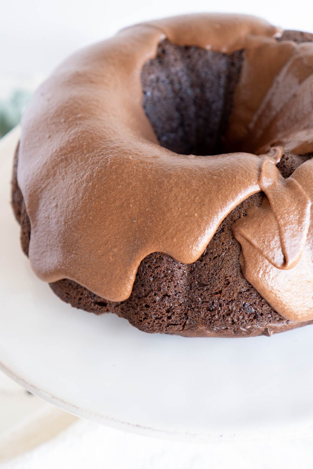 Easy Chocolate Bundt Cake with Glaze Recipe - LemonPeony